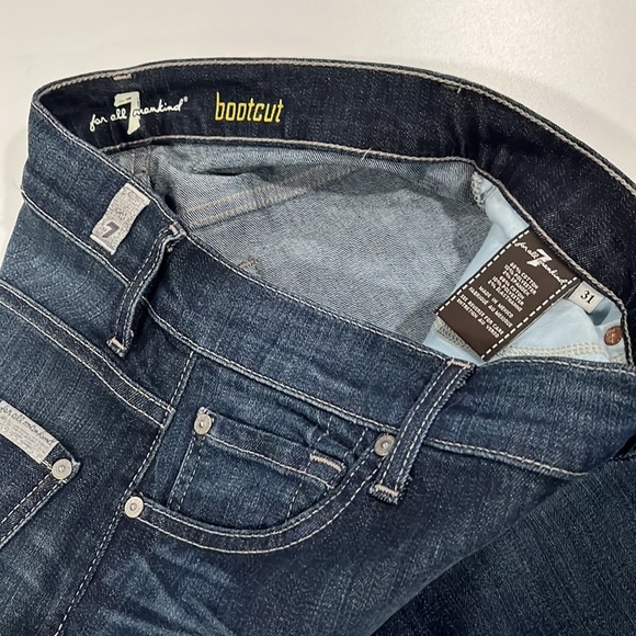 NWOT- 7 For All Mankind - Bootcut Jeans - 31”x32” - Picture 3 of 7